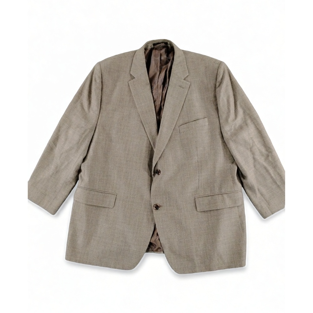 Lauren Ralph Lauren Sport Coat 48S Silk Wool Blend Preppy Minimalist Tailored